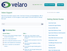 Tablet Screenshot of community.velaro.com